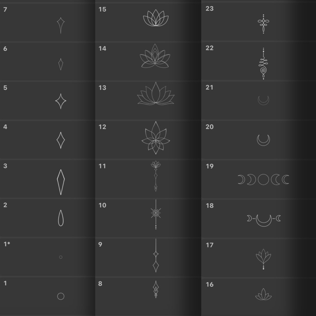 Procreate Ornamental Stamps - Revilo