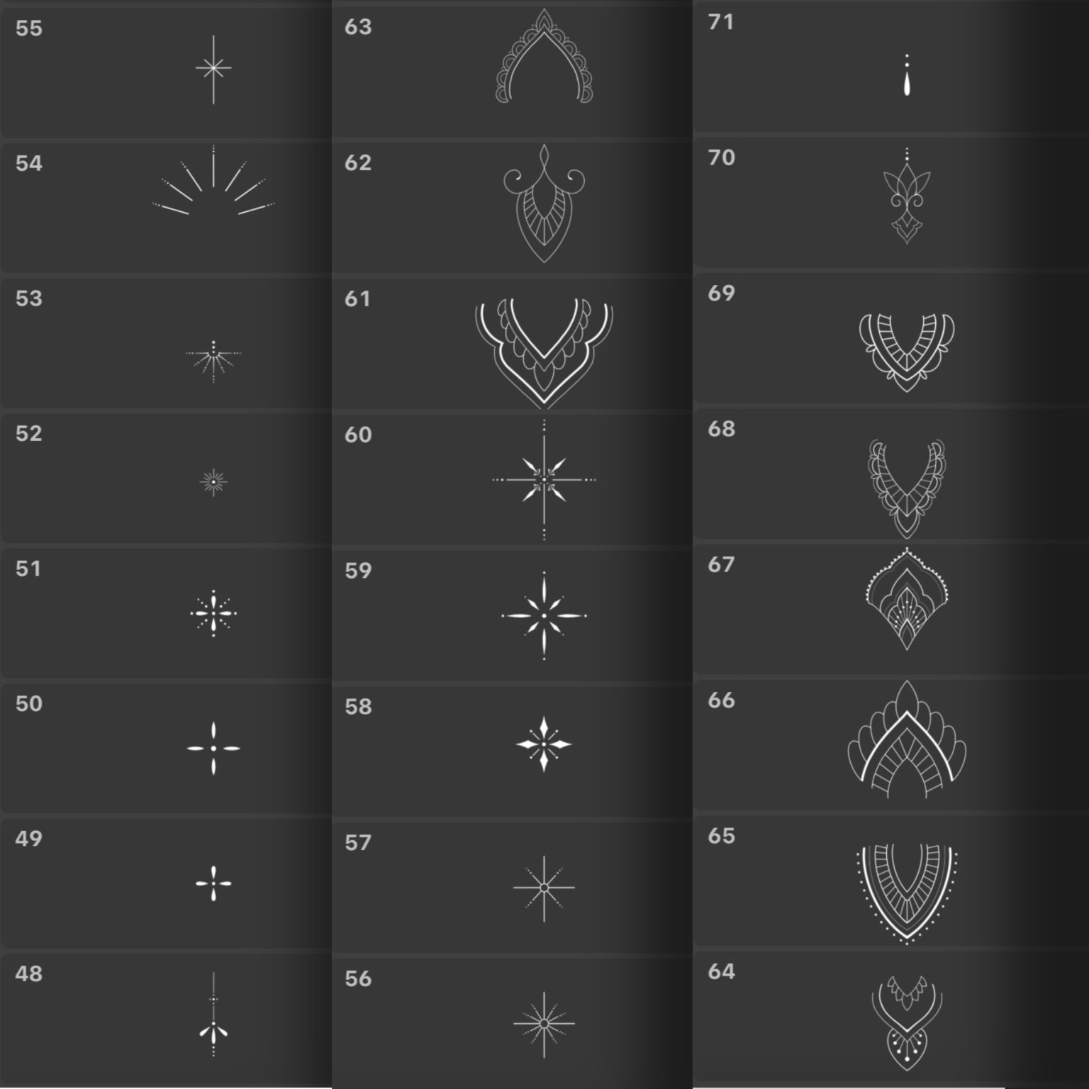 Procreate Ornamental Stamps - Revilo