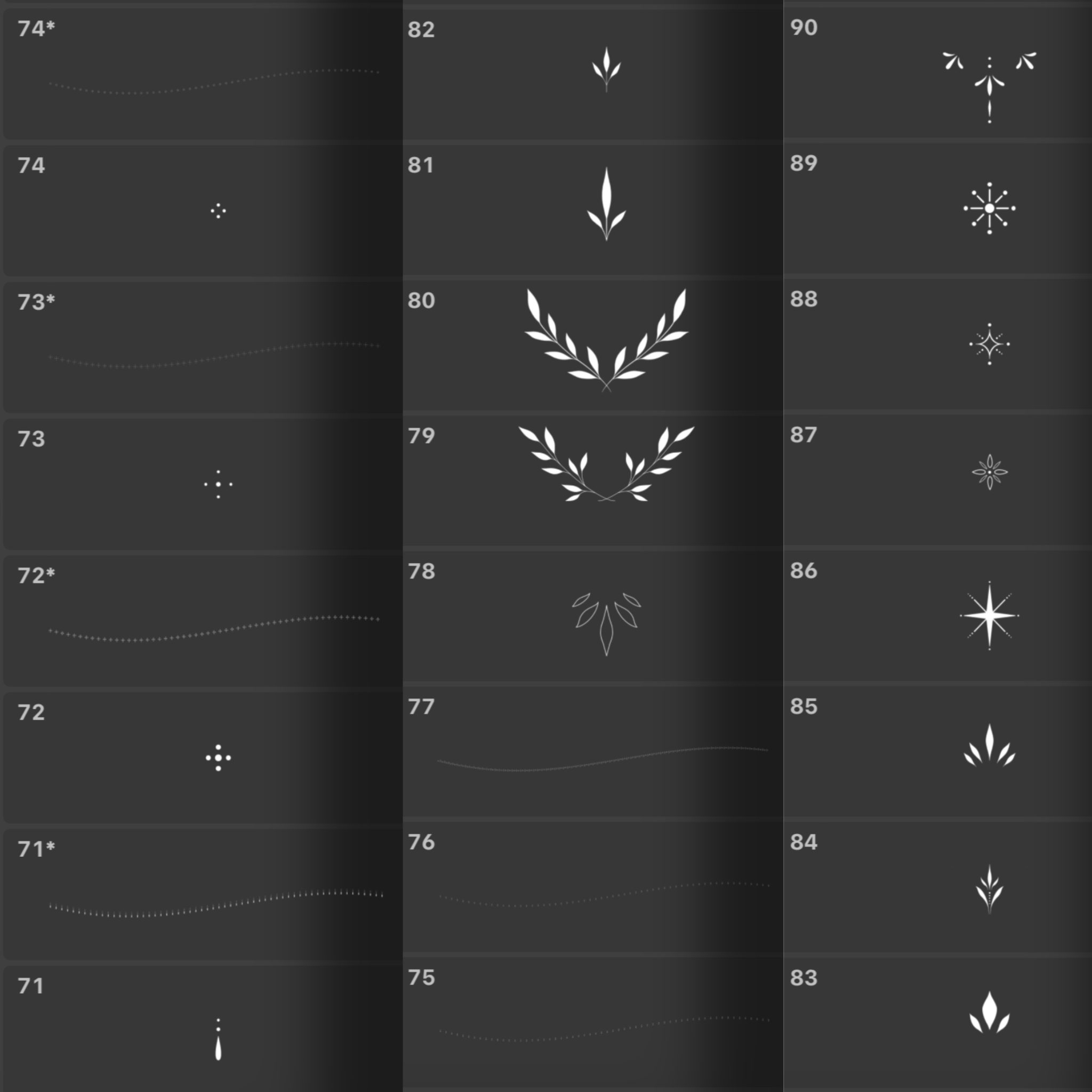 Procreate Ornamental Stamps - Revilo