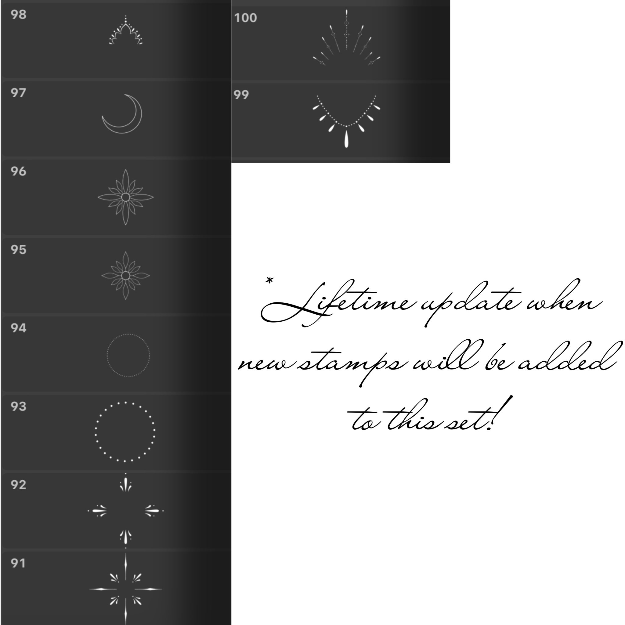Procreate Ornamental Stamps - Revilo