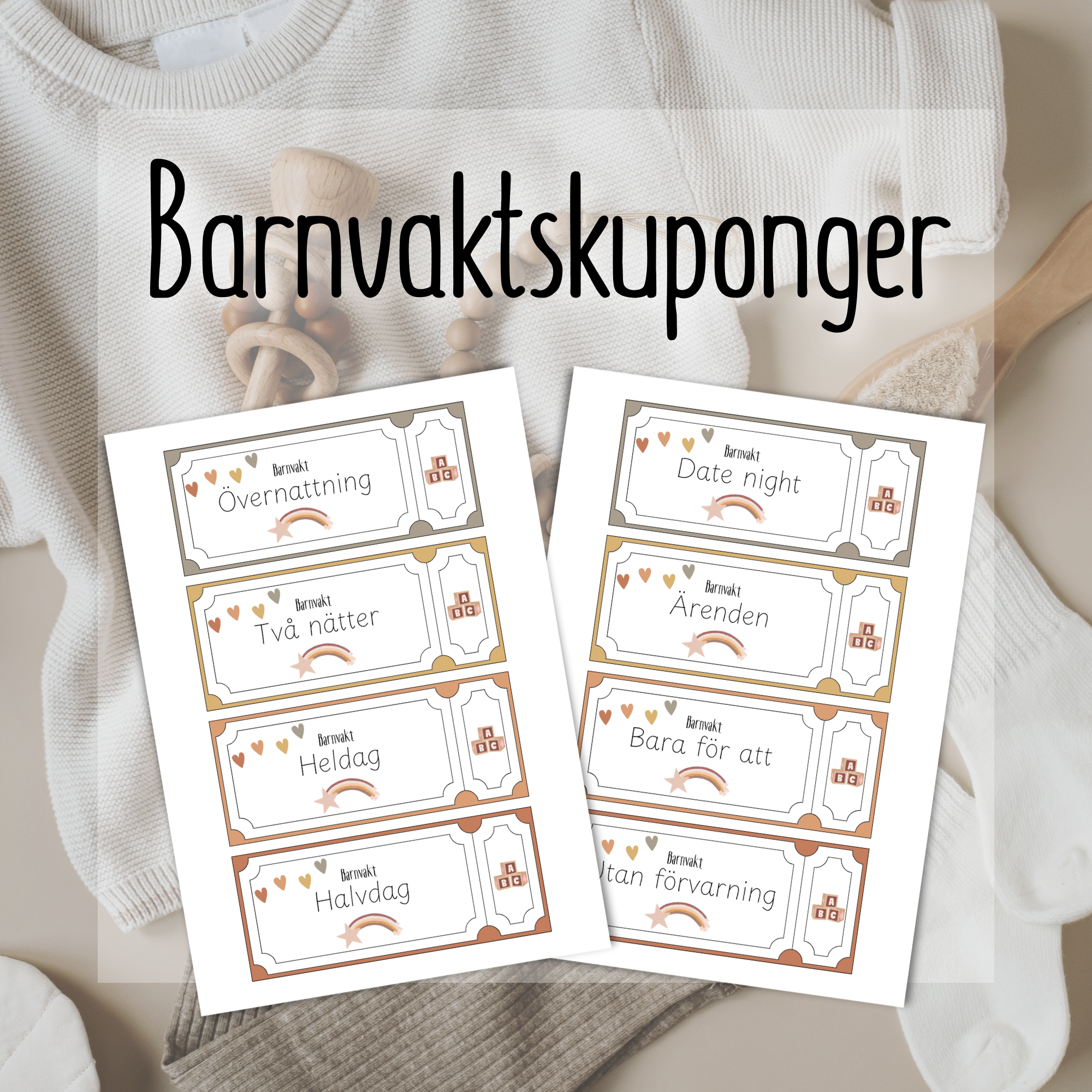 Barnvaktskuponger