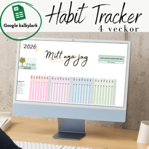 Habit Tracker - Google Sheet/kalkylark