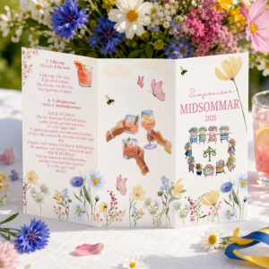 Midsommarhäfte snapsvisor 2026