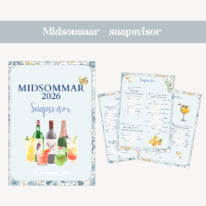 Midsommar - snapsvisor