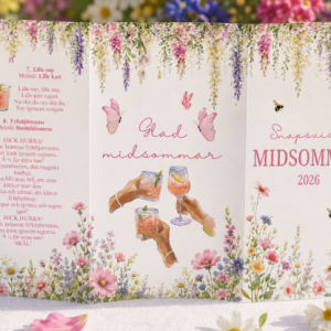 Midsommarhäfte snapsvisor 2026