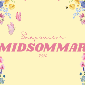 Midsommarhäfte snapsvisor