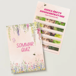 Sommarquiz 2026 – Sommarens roligaste quiz